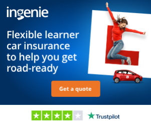 ingenie learner driver ad banner