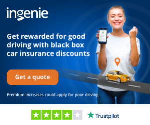 ingenie young driver ad banner
