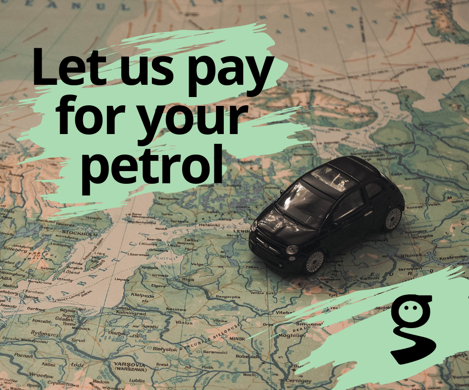 Let us pay for your petrol