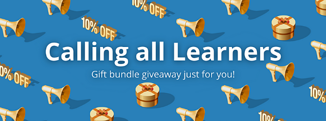Calling all Learners - gift bundle giveaway
